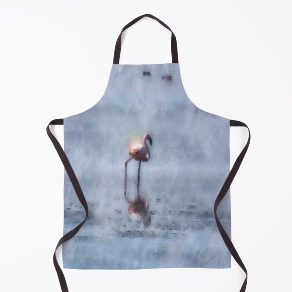 Item preview, Solitary Flamingo Watercolor designed and sold by taiche.