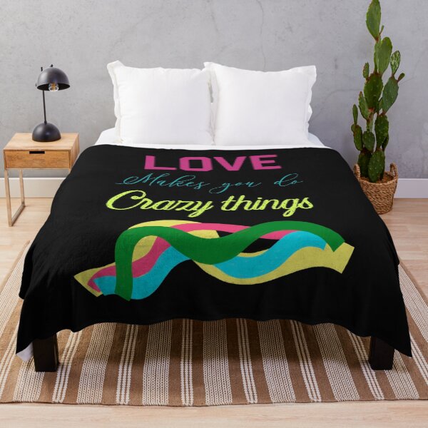 Item preview, LOVE MAKES YOU DO CRAZY THINGS designed and sold by ZubiyaArt.