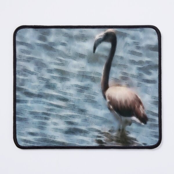 Item preview, Flamingo Fledgling Watercolor  designed and sold by taiche.