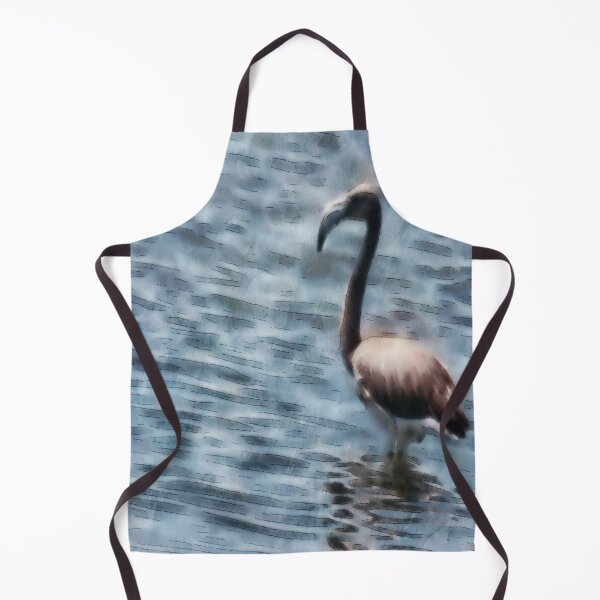 Item preview, Flamingo Fledgling Watercolor designed and sold by taiche.