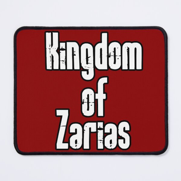 Item preview, Kingdom of Zarias Logo- White on Red designed and sold by Greenwood2112.