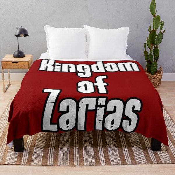 Item preview, Kingdom of Zarias Logo- White on Red designed and sold by Greenwood2112.