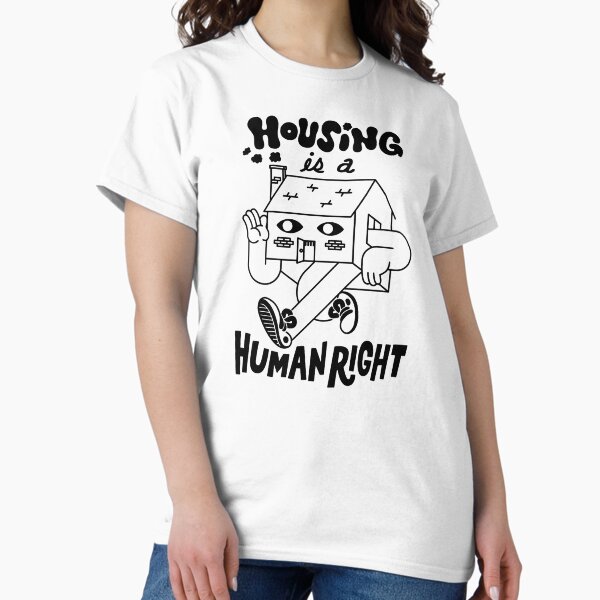 Item preview, Housing Human Right White designed and sold by abilannart.