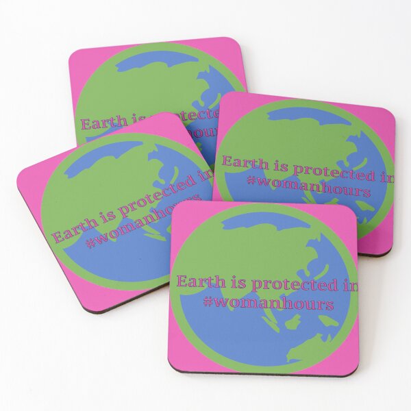 Item preview, Earth is protected in #womanhours -east designed and sold by Hardhats.