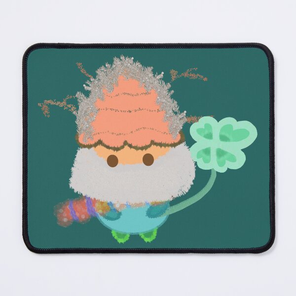 Item preview, St Patrick Gnome with Lucky Clove Balloon designed and sold by MILdecals.