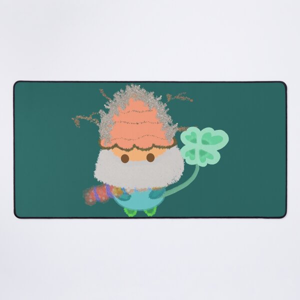 Item preview, St Patrick Gnome with Lucky Clove Balloon designed and sold by MILdecals.