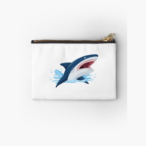 Item preview, white bleu shark Prints, Cards & Posters. designed and sold by Lachkarstore.
