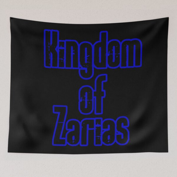 Item preview, Kingdom of Zarias Logo- Blue on Black designed and sold by Greenwood2112.