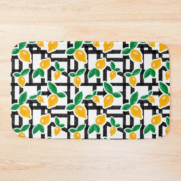 Item preview, Lemons on grid designed and sold by Amilia Korre.