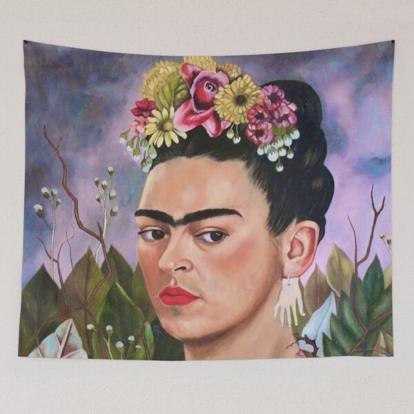 Item preview, Self Portrait Dedicated to Dr Eloesser by Frida Kahlo designed and sold by FridaBubble.