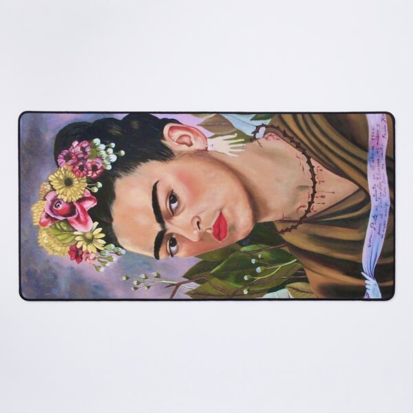 Item preview, Self Portrait Dedicated to Dr Eloesser by Frida Kahlo designed and sold by FridaBubble.