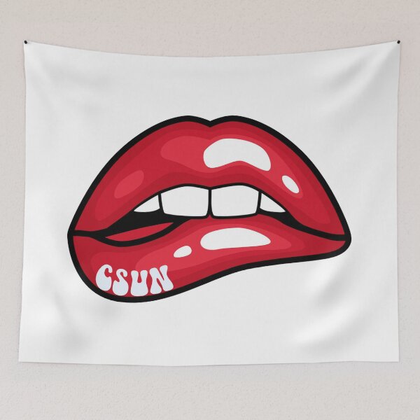Item preview, CSUN Cal State Northridge Lips designed and sold by kkosmicki.