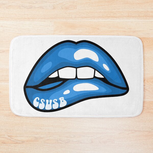 Item preview, CSUSB Cal State San Bernardino Lips designed and sold by kkosmicki.