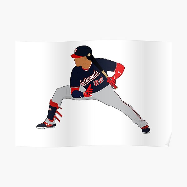  Juan Soto Washington Nationals Poster Print, Baseball Player,  Real Player, Juan Soto Decor, ArtWork, Canvas Art, Posters for Wall SIZE  24''x32'' (61x81 cm): Posters & Prints