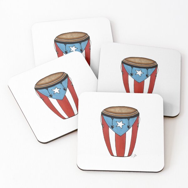 Item preview, Puerto Rico Conga | Boricua Flag | Puerto Rican Art designed and sold by Art-y-Son.