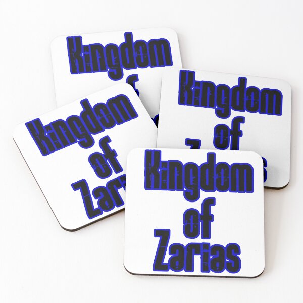 Item preview, Kingdom of Zarias Logo- Blue on White designed and sold by Greenwood2112.