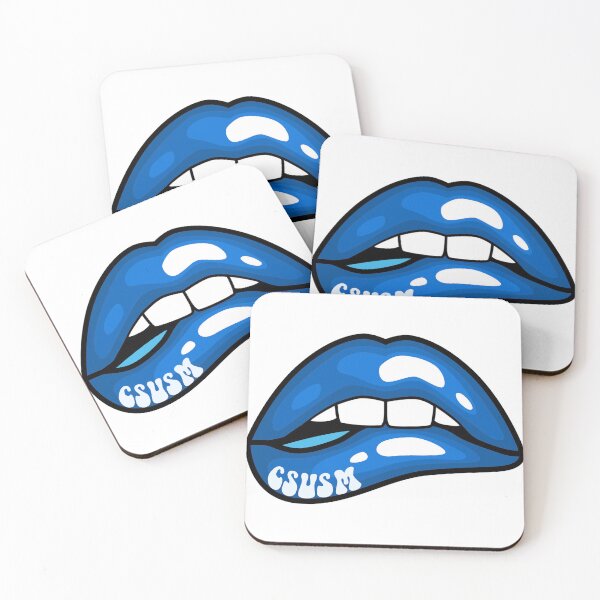 Item preview, CSUSM Cal State San Marcos Lips designed and sold by kkosmicki.