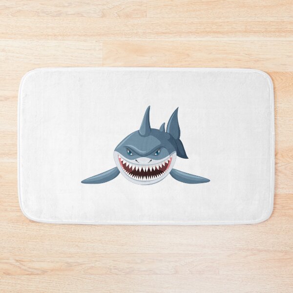 Item preview, ocean scared shark sticker. designed and sold by Lachkarstore.