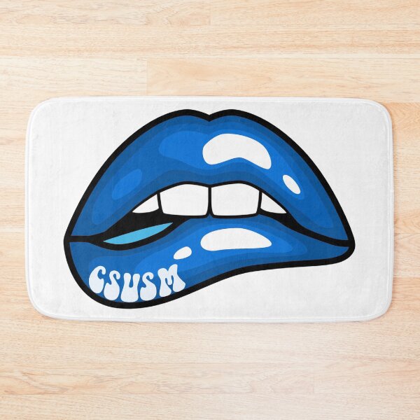 Item preview, CSUSM Cal State San Marcos Lips designed and sold by kkosmicki.
