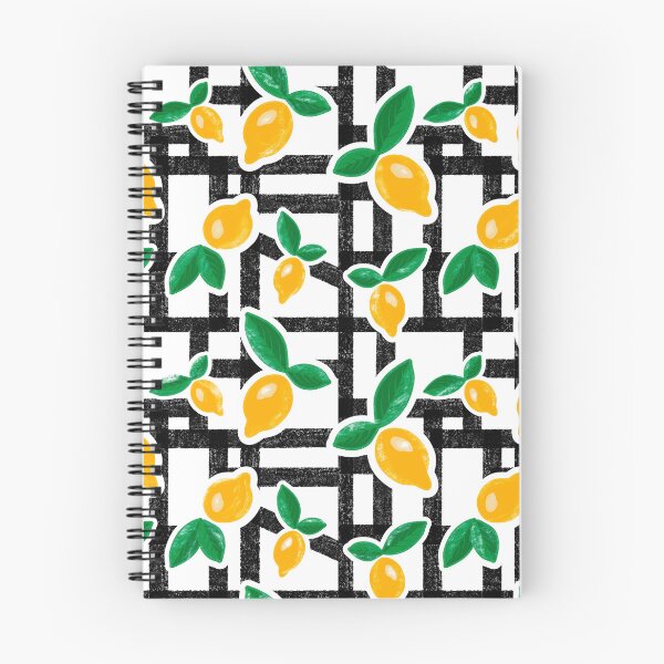 Item preview, Lemons on grid designed and sold by Amilia Korre.