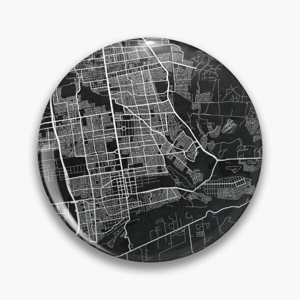 Item preview, Mapa de la ciudad de Puente Alto de Cordillera, Chile - Oscuro designed and sold by deMAP.
