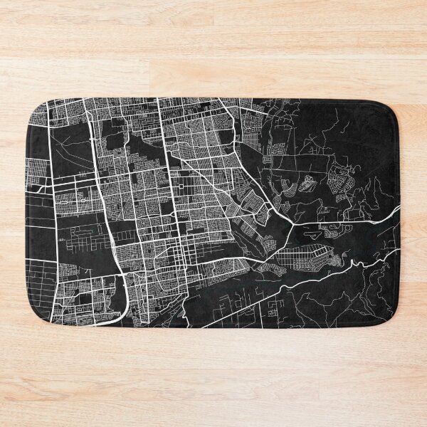 Item preview, Puente Alto City Map of Cordillera, Chile - Dark designed and sold by deMAP.