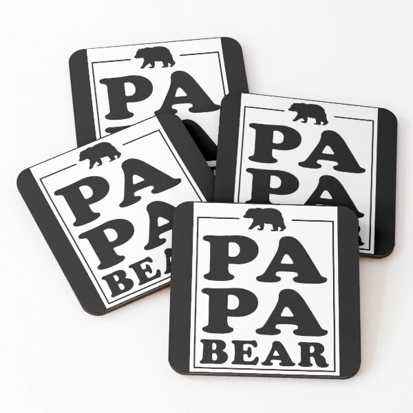 Item preview, Fathers day Gift shirt-Papa Bear-dad Gift Funny Quote designed and sold by namiabi.