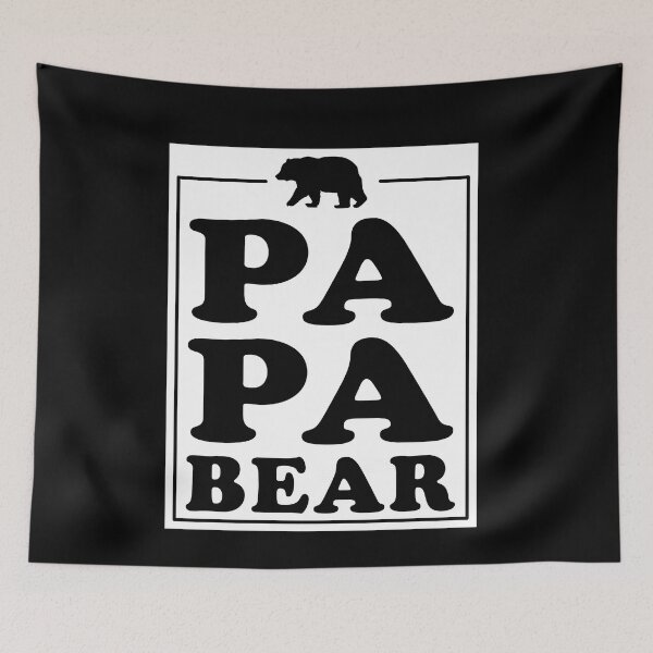 Item preview, Fathers day Gift shirt-Papa Bear-dad Gift Funny Quote designed and sold by namiabi.