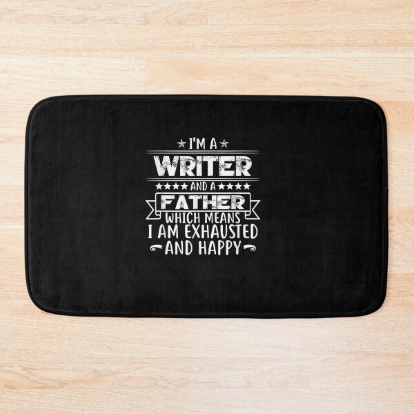 Item preview, I39;m A Writer And A Father Funny Writer Gift Father39;s Day T-Shirt designed and sold by AglerMiles.