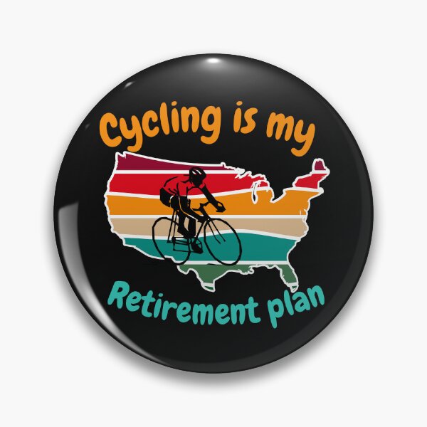 Item preview, Cycling Is My Retirement Plan T-Shirt designed and sold by MrTsTshirts.