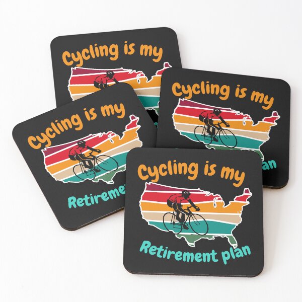 Item preview, Cycling Is My Retirement Plan T-Shirt designed and sold by MrTsTshirts.
