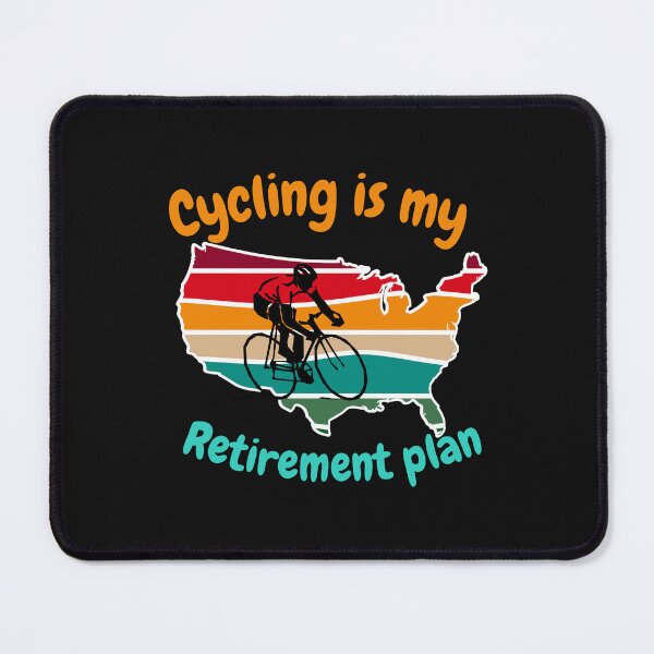 Item preview, Cycling Is My Retirement Plan T-Shirt designed and sold by MrTsTshirts.
