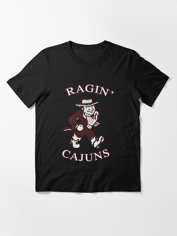 Ull ragin cajuns vintage logo classic t shirt Pullover Hoodie for