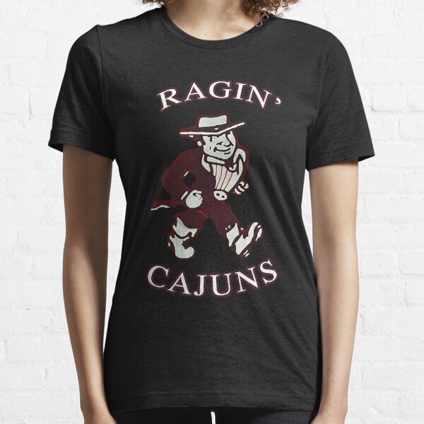W Republic UL University of Louisiana at Lafayette Ragin Cajuns College Mom Womens T-Shirt, Red / Large