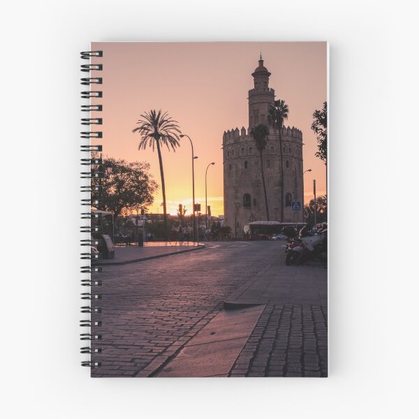 Item preview, Atardecer Sevillano - Torre del Oro designed and sold by AM FineArtPrints.