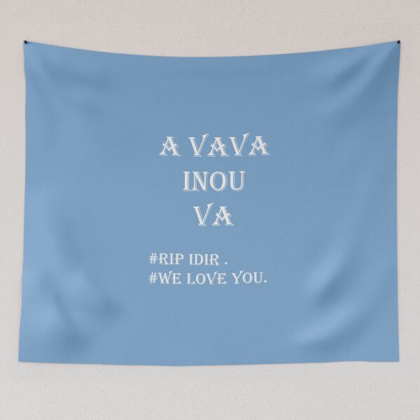 Item preview, A VAVA INOU VA RIP IDIR WE LOVE YOU. Classic T-Shirt designed and sold by StephanGrun.