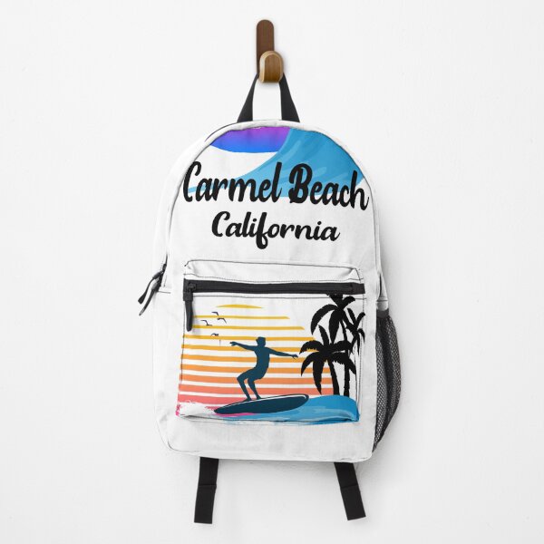Item preview, Carmel Beach California Seaside Retro Sunset designed and sold by mountainadora.