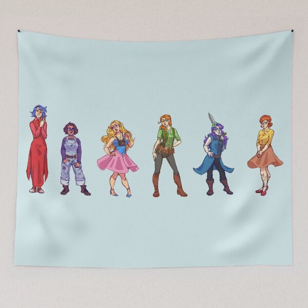 Item preview, Ladies of Pelican Town designed and sold by Olivia Guy.