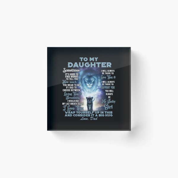 Item preview, To My Daughter From Dad designed and sold by jacobrodell11.