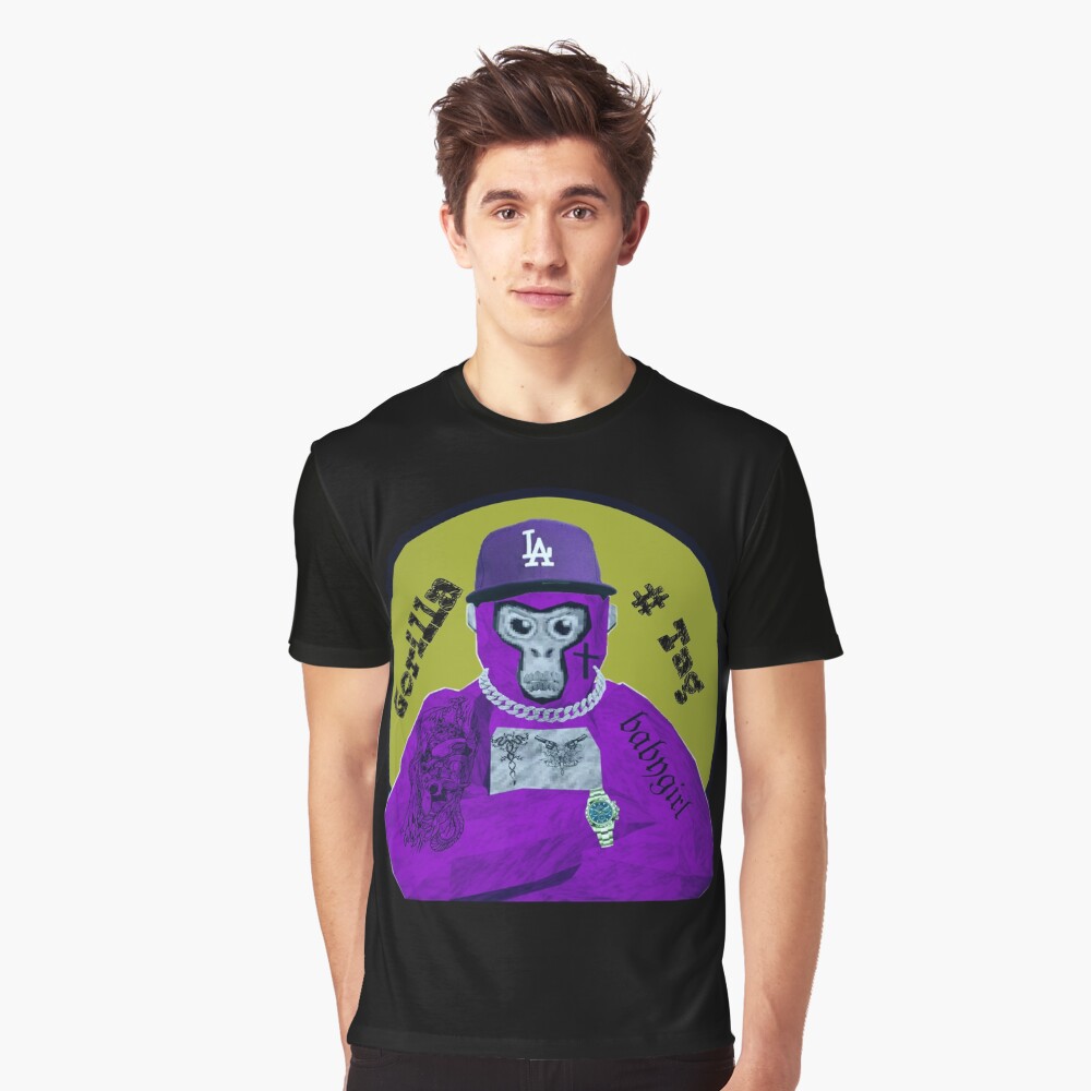 Gorilla tag in purple  Poster for Sale by S4rit4