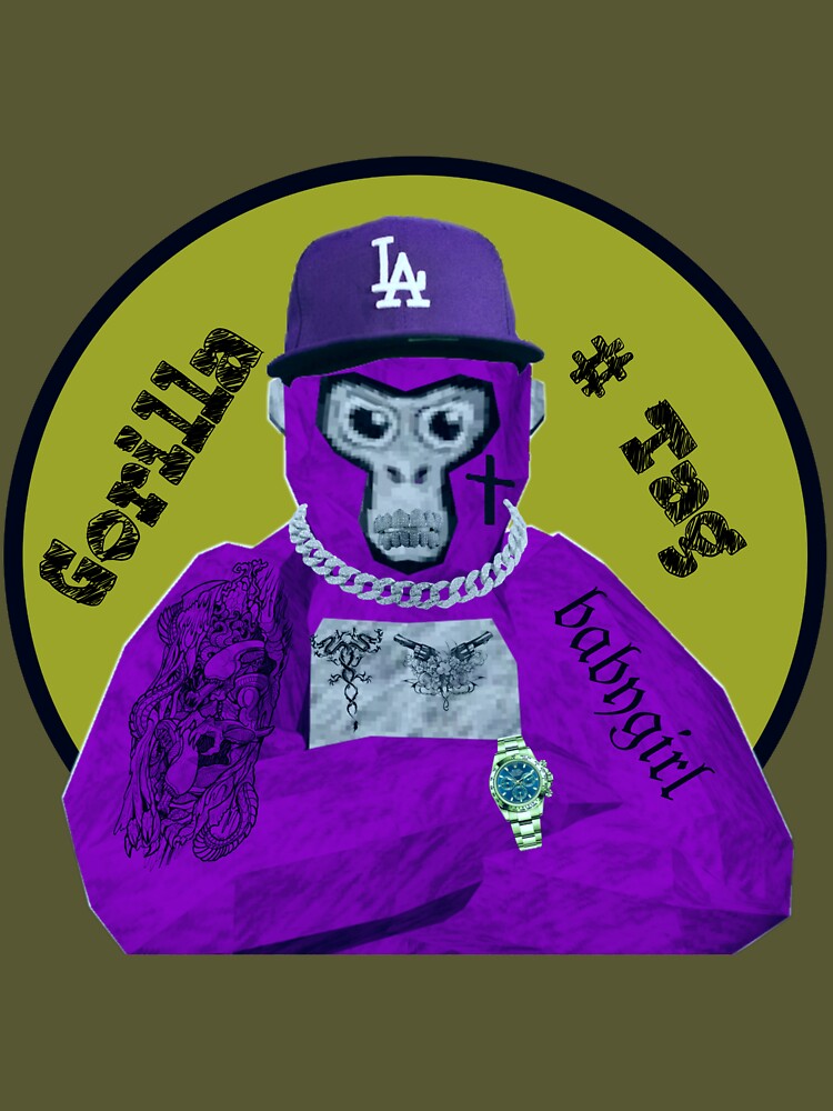 Gorilla tag in purple  Poster for Sale by S4rit4