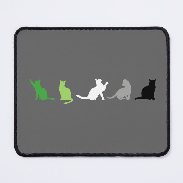 Item preview, Aro Cats. Aromantic Pride designed and sold by Subtle Pride Shop.