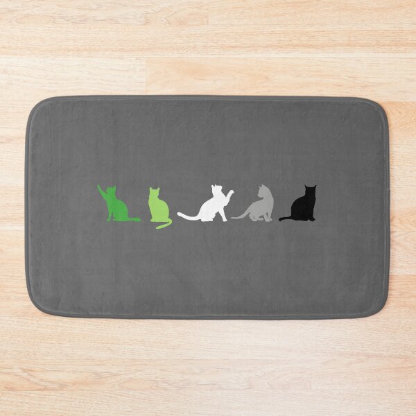 Item preview, Aro Cats. Aromantic Pride designed and sold by Subtle Pride Shop.