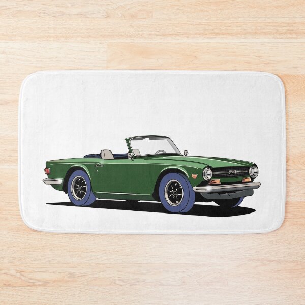 Item preview, Triumph TR6 Car in green designed and sold by Webazoot Industries - Car Art.
