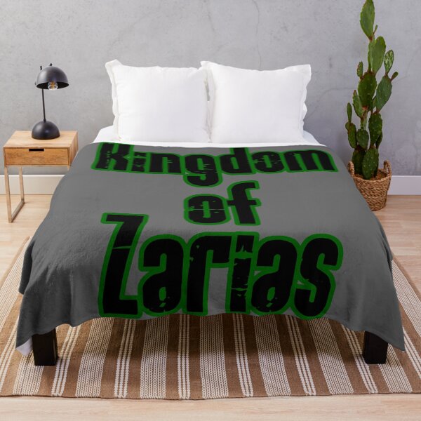 Item preview, Kingdom of Zarias Logo- Black and Green on Gray designed and sold by Greenwood2112.