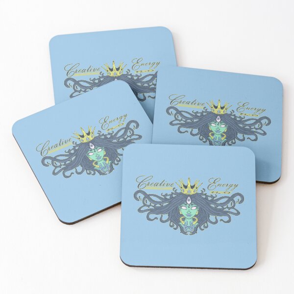 Item preview, WEIRDO - Creative Energy Flo - Beauty - Full Color- Light Blue designed and sold by hector2ortega.