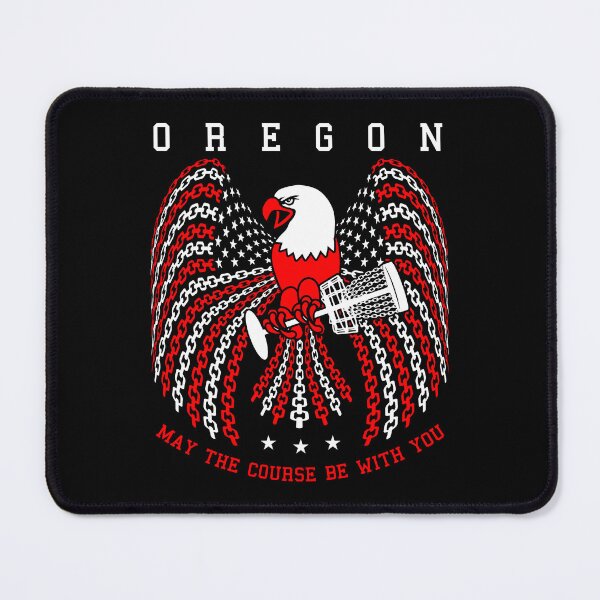 Item preview, May The Course Be With You Oregon Disc Golf Eagle designed and sold by GrandeDuc.