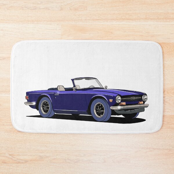 Item preview,  Triumph TR6 Car in blue designed and sold by Webazoot Industries - Car Art.