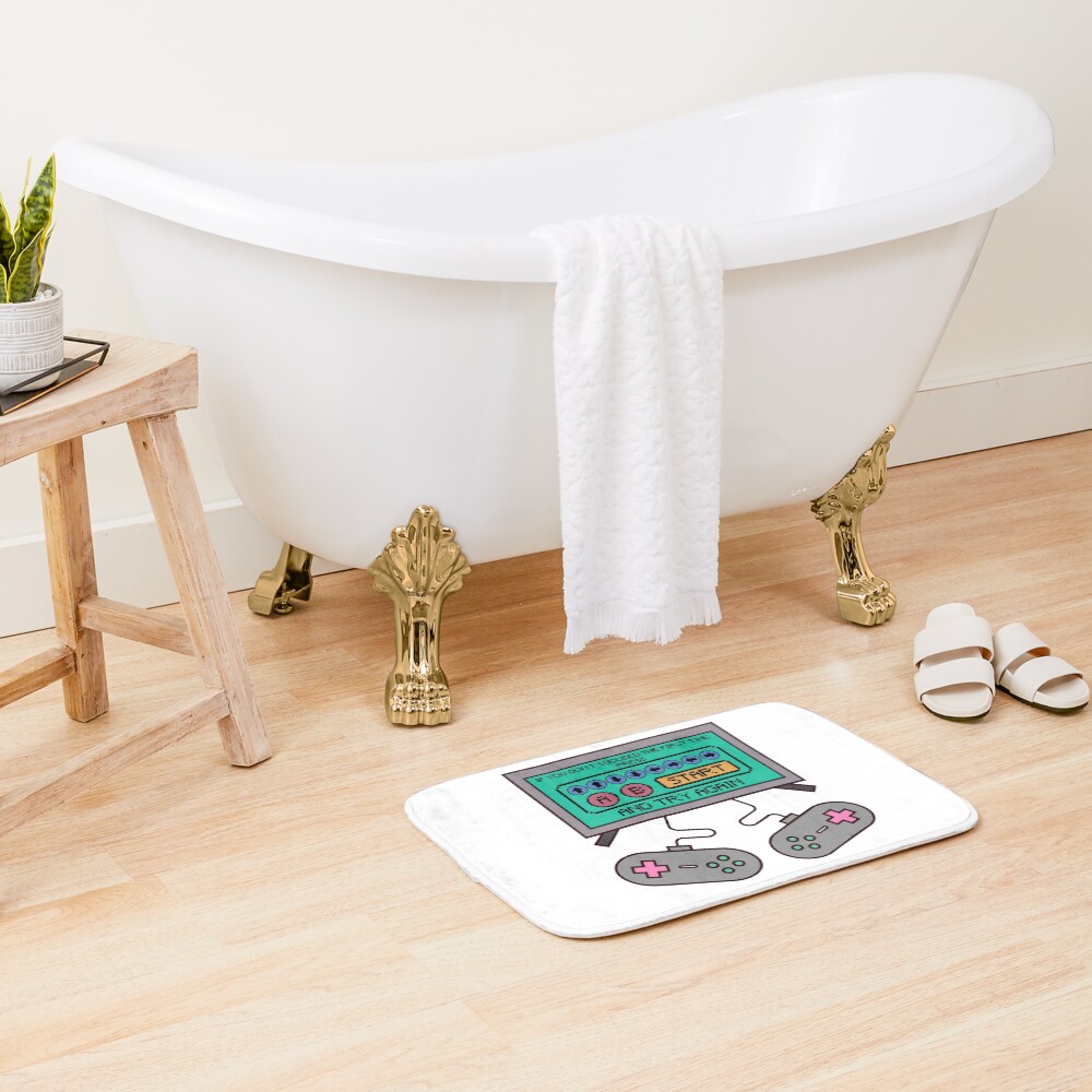 Item preview, Bath Mat designed and sold by Graphadora.