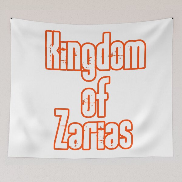 Item preview, Kingdom of Zarias Logo- White and Orange on White designed and sold by Greenwood2112.